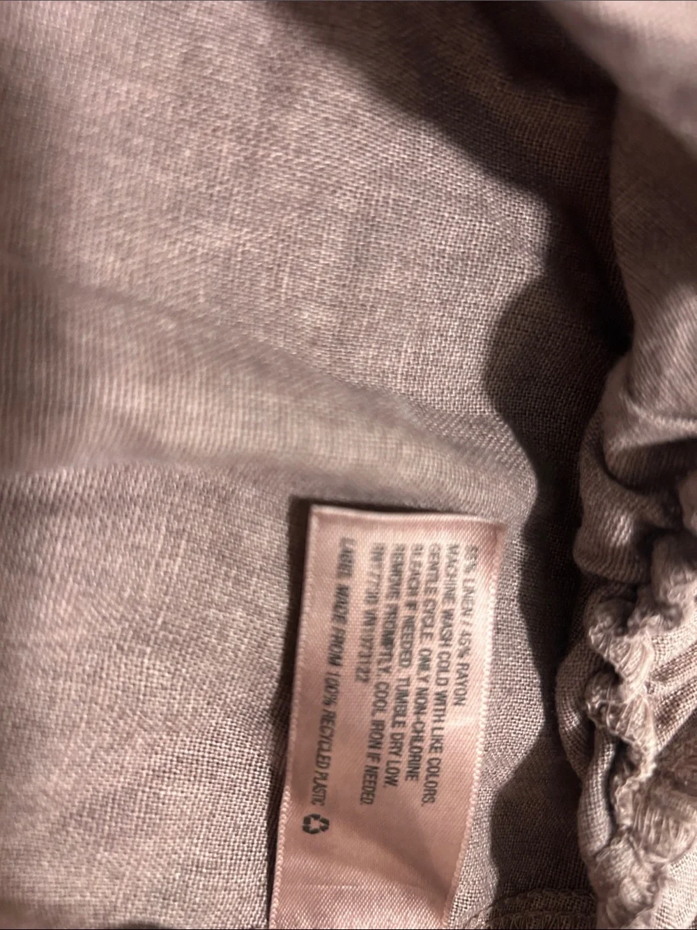 Universal Thread Button-Front Maxi Skirt in Mauve-Taupe